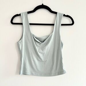 SHEIN Light Green Crop Top